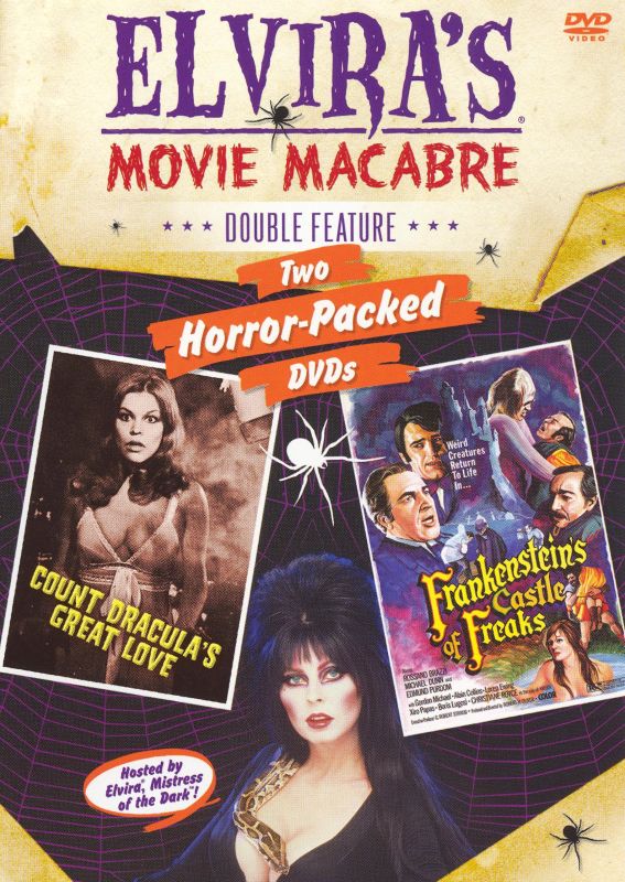Elvira's Movie Macabre: Frankenstein's Castle of Freaks/Count Dracula's Great Love [2 Discs] [DVD]