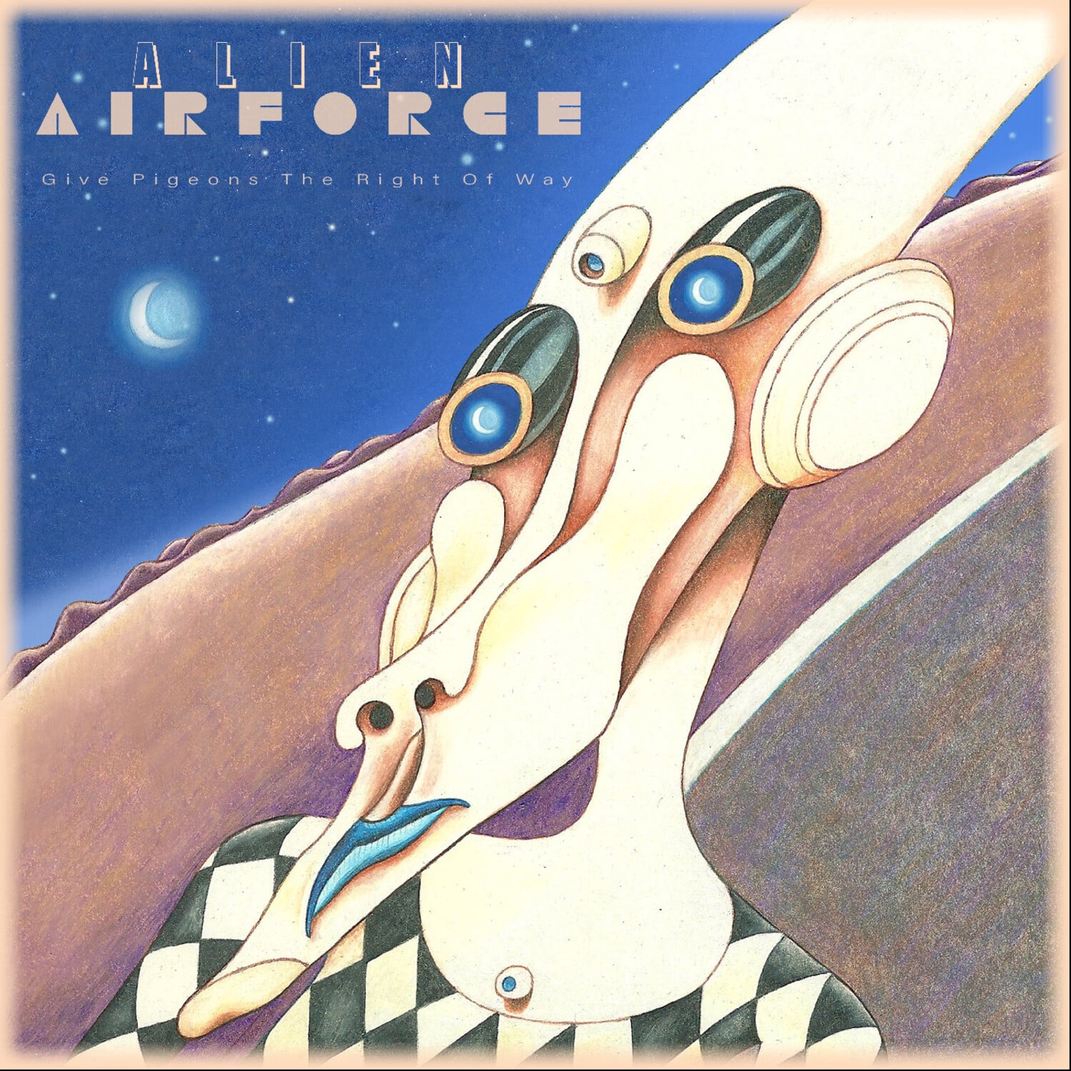 Alien Airforce - Give Pigeons The Right Of Way   - COMPACT DISCS [CD]