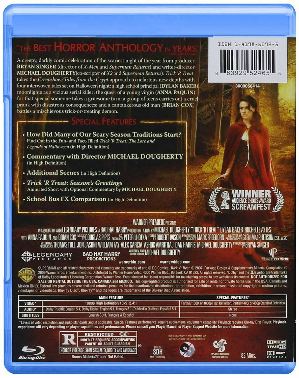 Angle. Trick 'R Treat (Blu-ray New Box Art) [Blu-ray].