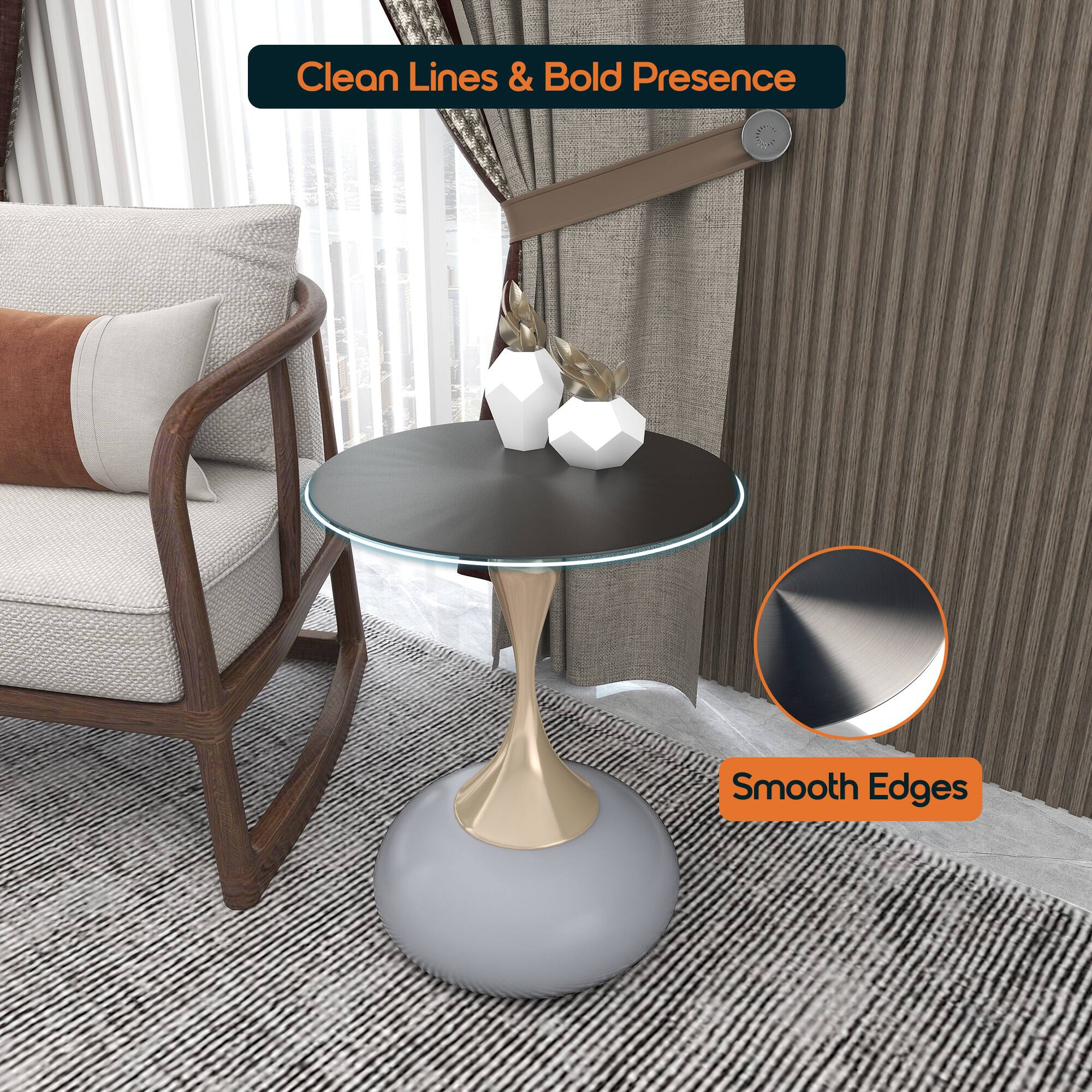 Clean Lines & Bold Presence  
Smooth Edges