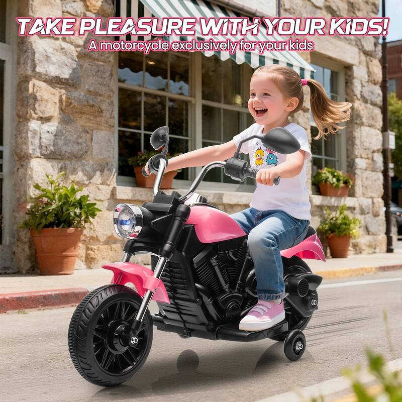 TAKE PLEASURE WITH YOUR KIDS!  
A motorcycle exclusively for your kids
