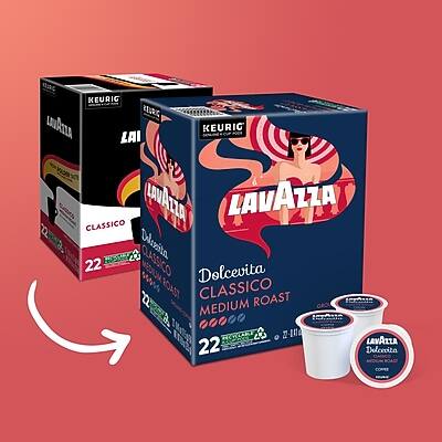 KEURIG  
LAVAZZA  
CLASSICO  
22  
Dolcevita  
MEDIUM ROAST  
22  
LAVAZZA  
Dolcevita  
CLASSICO  
MEDIUM ROAST  
22