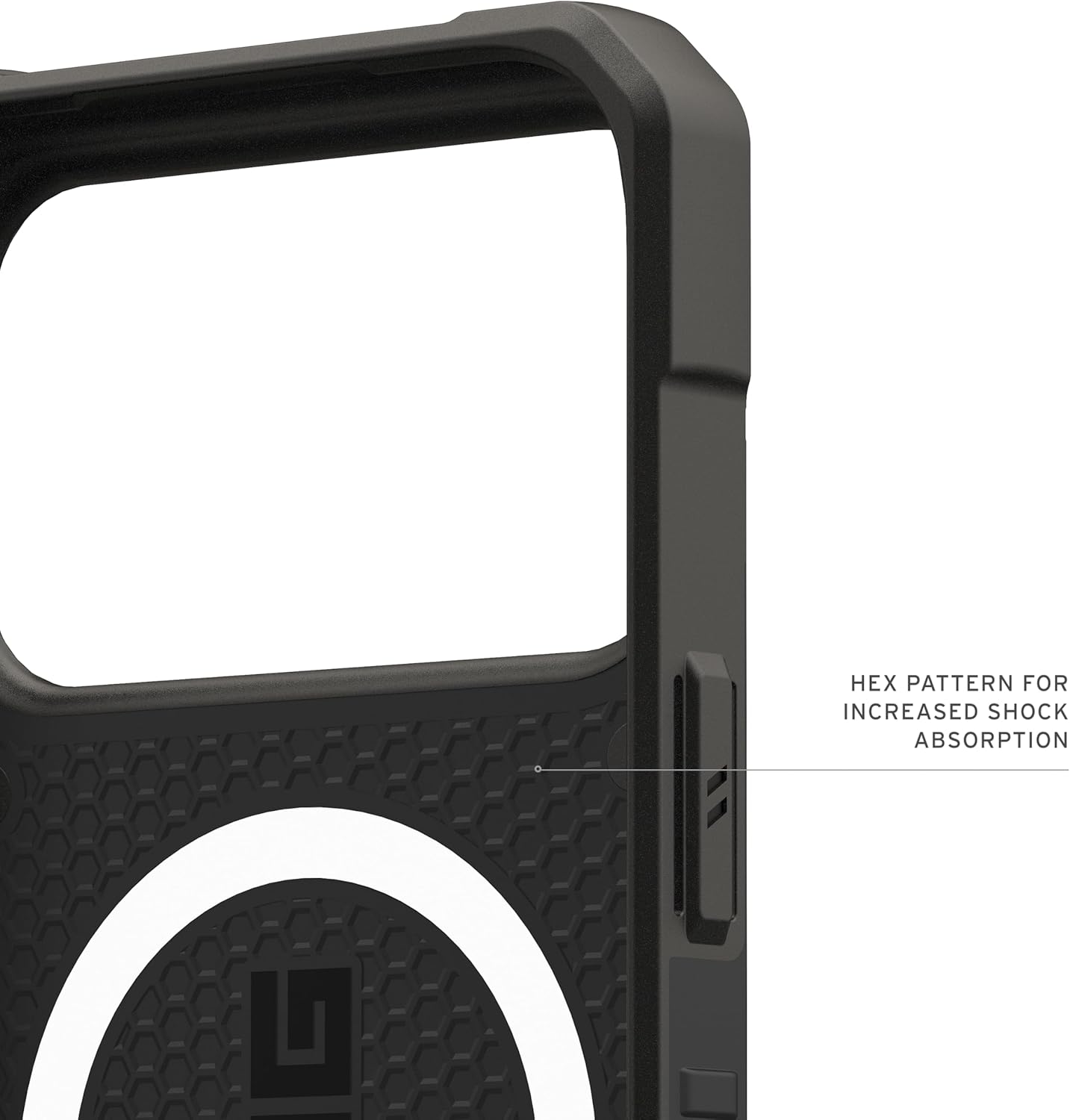 HEX PATTERN FOR INCREASED SHOCK ABSORPTION