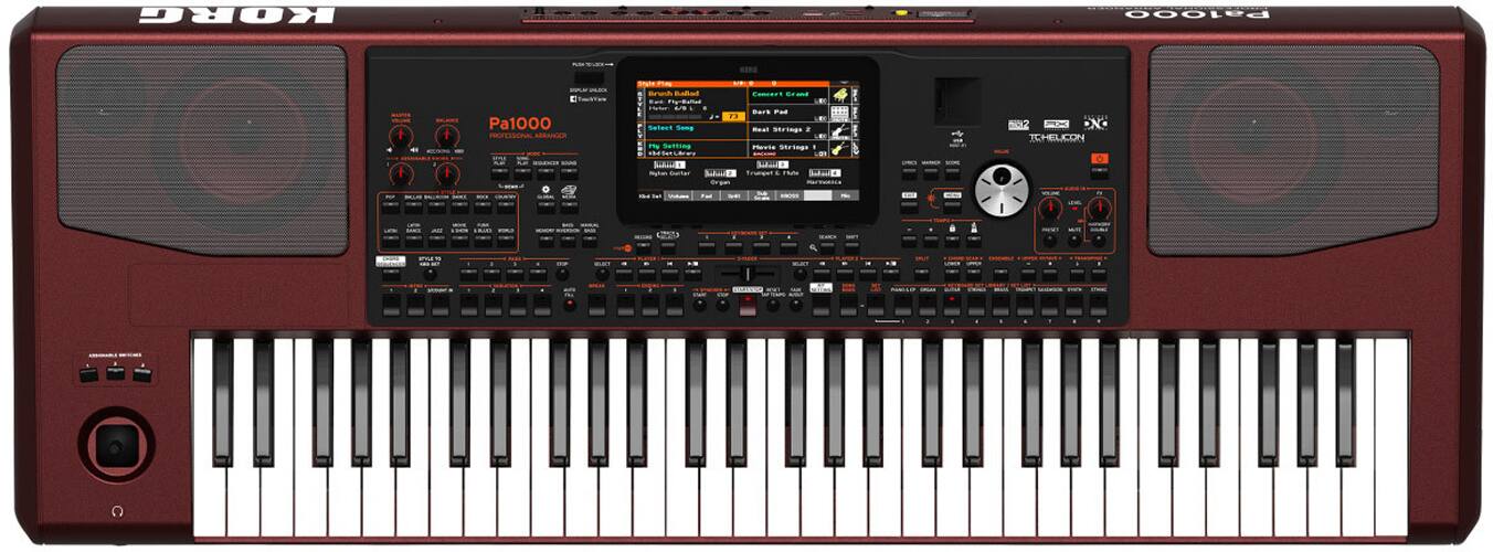 KORG Pa1000  
ET  
Pa1000 IOTEVSOnA  
ADRANCAE - Pas Bruch Ballod FunBalted  
Sotacs Semp Setting RRIE P. Femes ars  
Pavss Sorsegs A  
- TCHELICON - - di . .