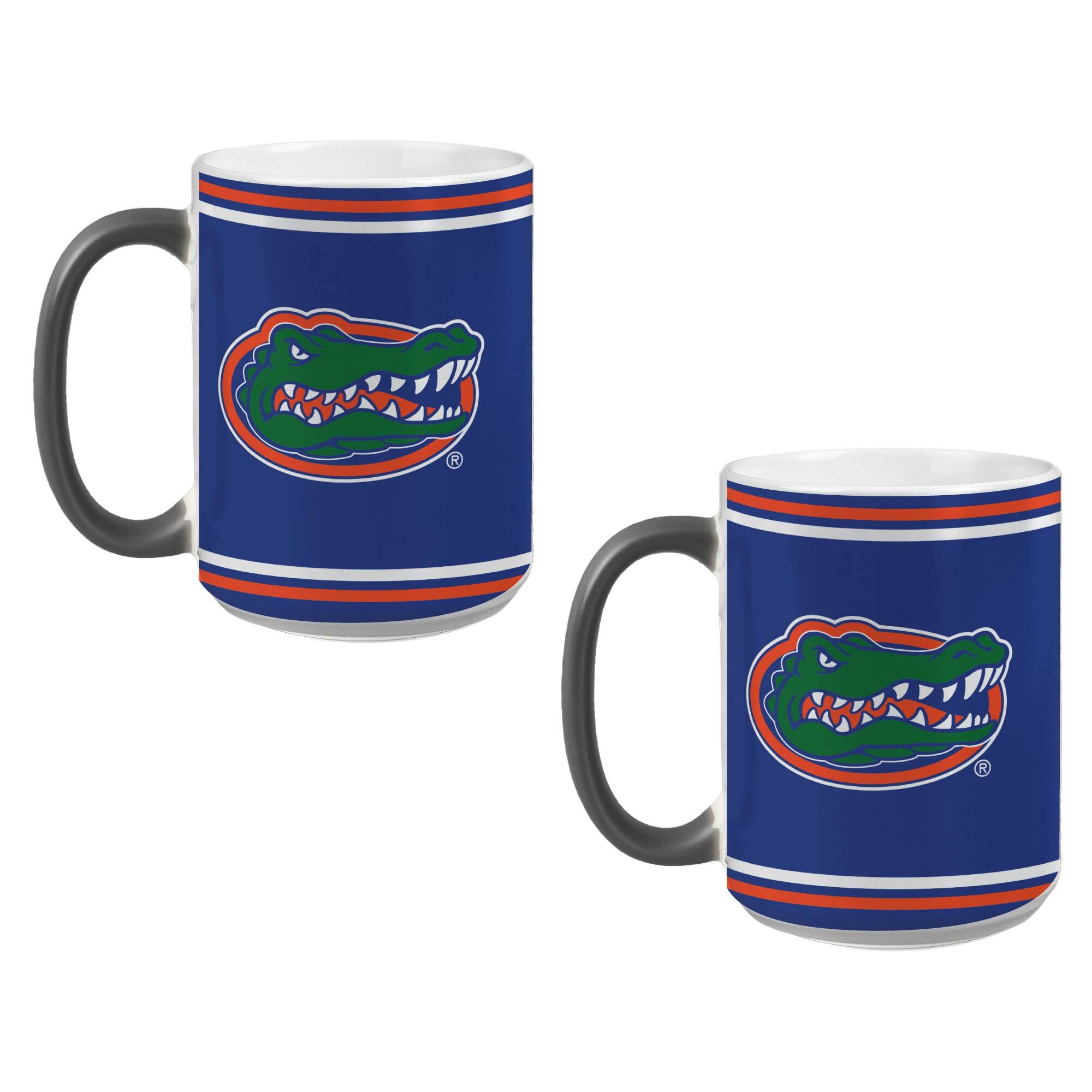 Alt View 1. Indigo Falls - Florida Gators Two-Pack 15oz. Reveal Mug Set - Multicolor.