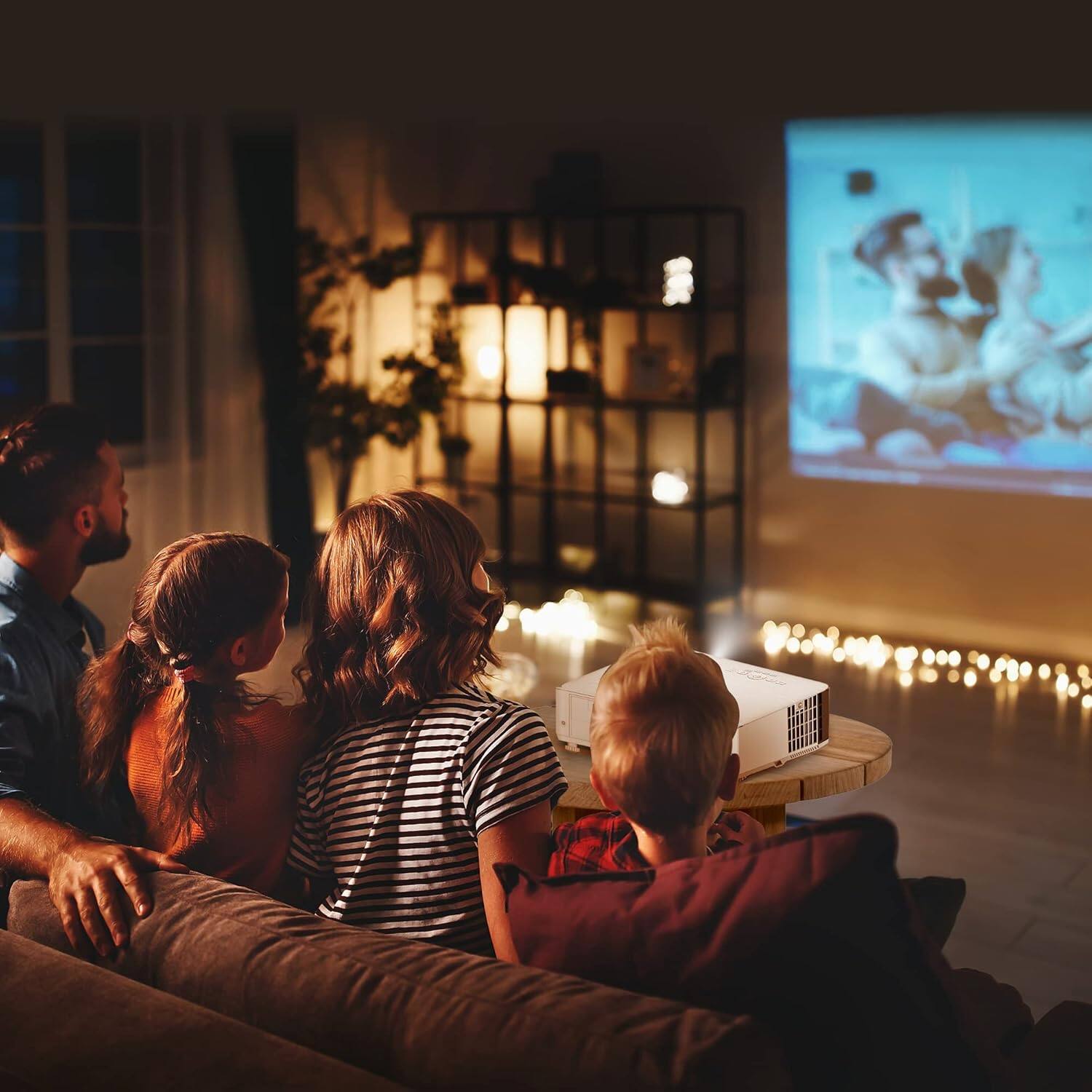 Left. BenQ - BenQ TK700STi 4K UHD HDR Short Throw Gaming Projector | 16ms Low Input Lag | 3000 Lumens Home Theater Projector.