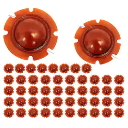 5 CORE - 5Core 2” Replacement Phenolic Tweeter Diaphragm Voice Coil High Pitch Horn 16Ω-DP1 50PCS - Brown