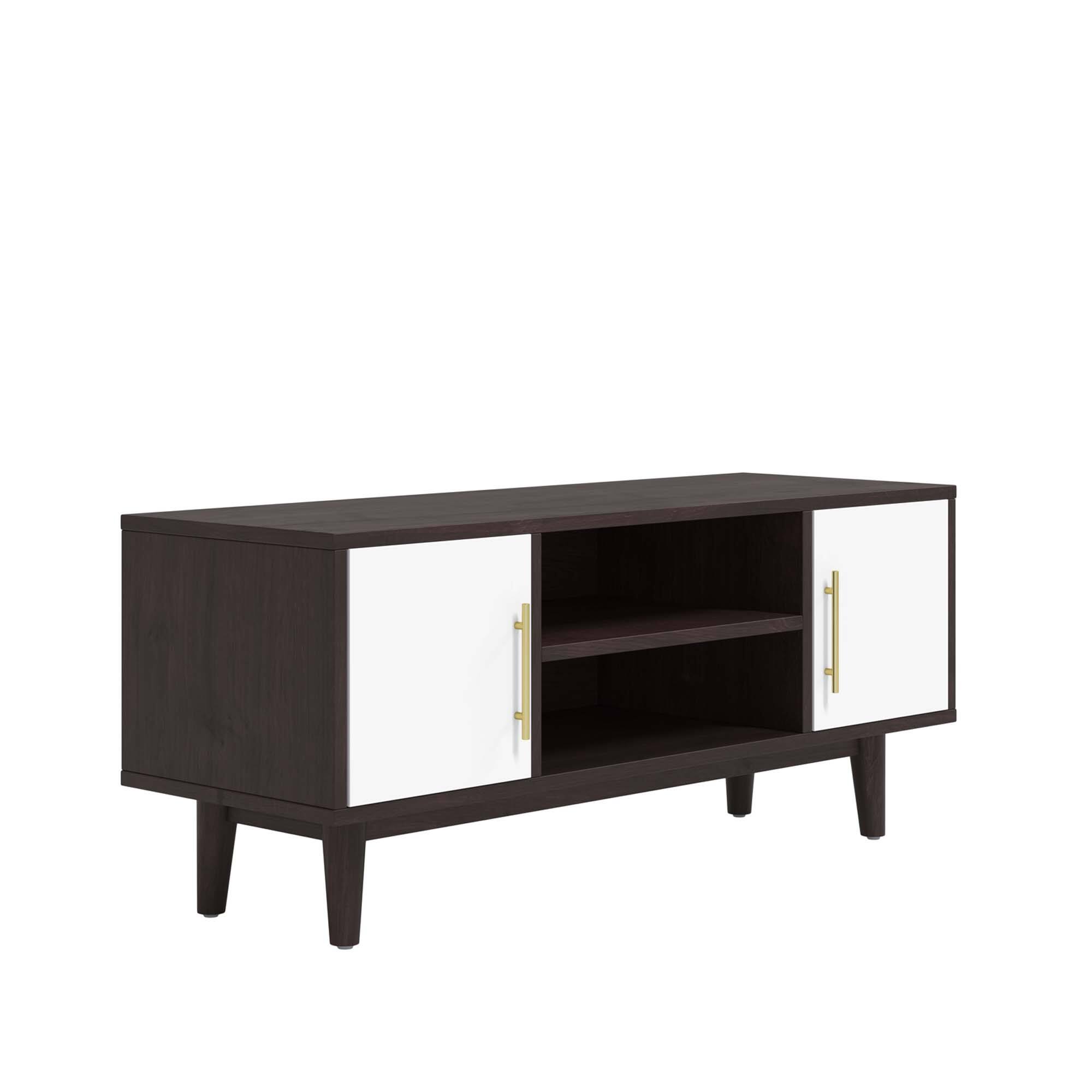 Angle. Modway - Daxton 43" TV Stand by Modway - Cappuccino White.