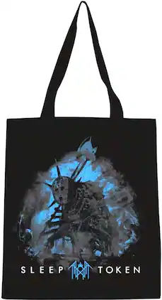 PopMarket - Sleep Token - Rocksax - Sleep Token - Choke Logo - Eco-Friendly Tote Bag (Black) - Multicolor