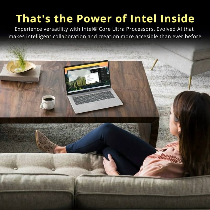 That's the Power of Intel Inside

Experience versatility with Intel® Core Ultra Processors. Evolved AI that makes intelligent collaboration and creation more accessible than ever before.