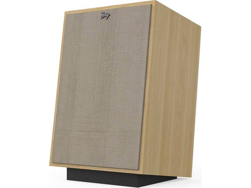 Angle. Klipsch - Klipsch Heresy IV Heritage Series Three Way Pinehurst Loudspeaker (Pair) (2025) - Brown.