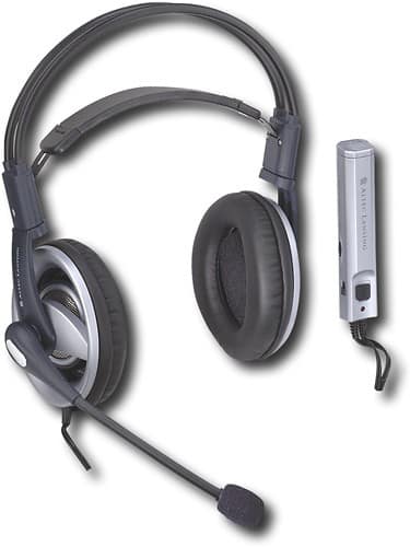 Angle Standard. Altec Lansing - Gaming Headset with Microphone.
