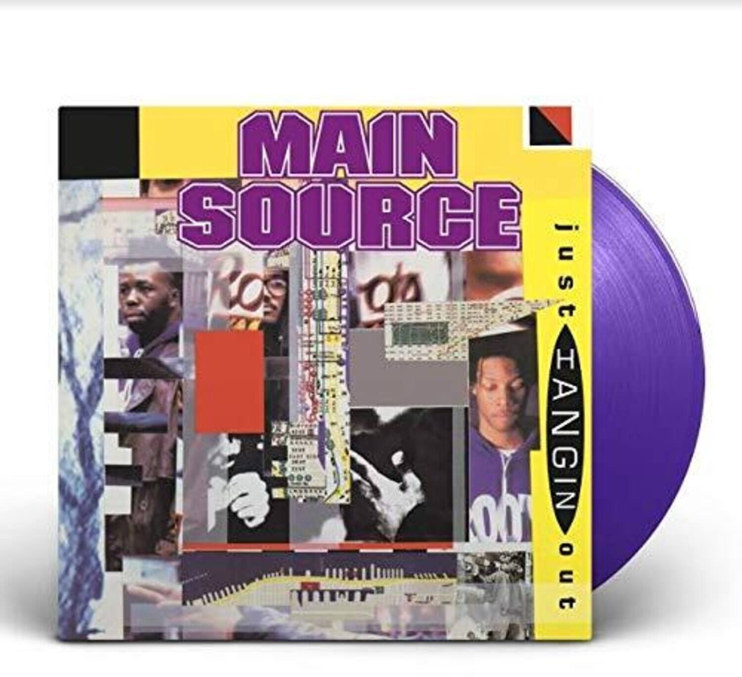 Main Source - Just Hangin' Out / Live At The Barbecue (Purple)   - 7-INCH SINGLE [7 inch Vinyl Disc] price history on PriceWatchPro