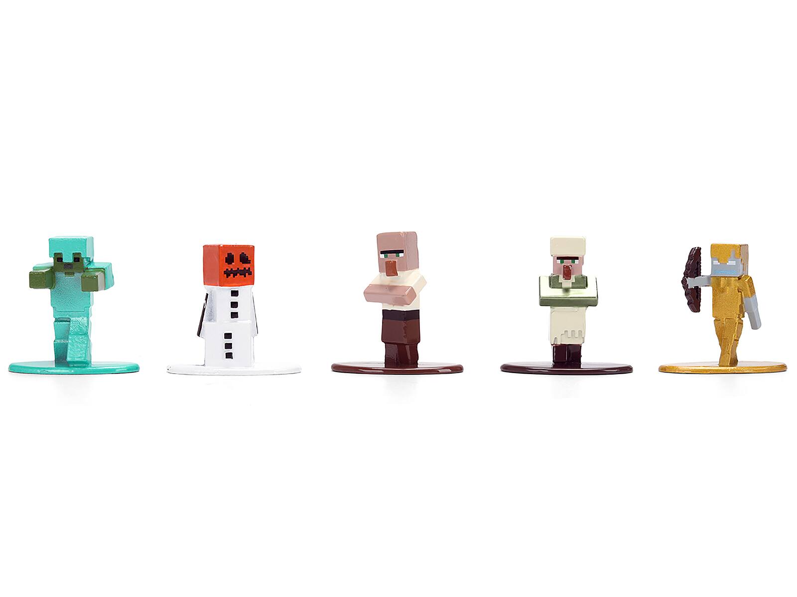 Alt View 3. Jada - Set of 12 Diecast Figures "Minecraft" Video Game "Nano Metalfigs" Series Diecast Models by Jada.