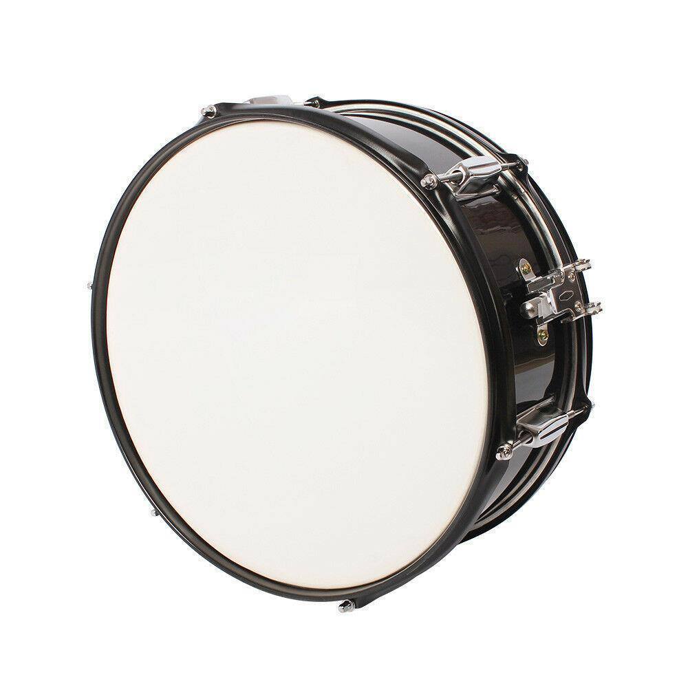Alt View 1. Winado - 14in*5.5in Snare Drum Poplar Wood Drum Percussion Set Snare Drum Kit with a Pair of Drumsticks - Black.