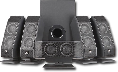 Buy: Logitech X-540 Multimedia Surround Sound System (6-Piece) 970223-0403