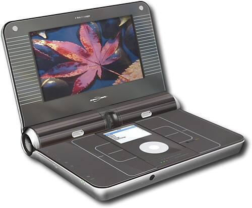 Angle Standard. Sonic Impact - Portable Video System for Apple® iPod™ Video.