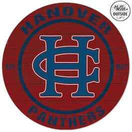 Jardine - Hanover Panthers 20'' x 20'' Indoor/Outdoor Team Color Circle Sign - Maroon