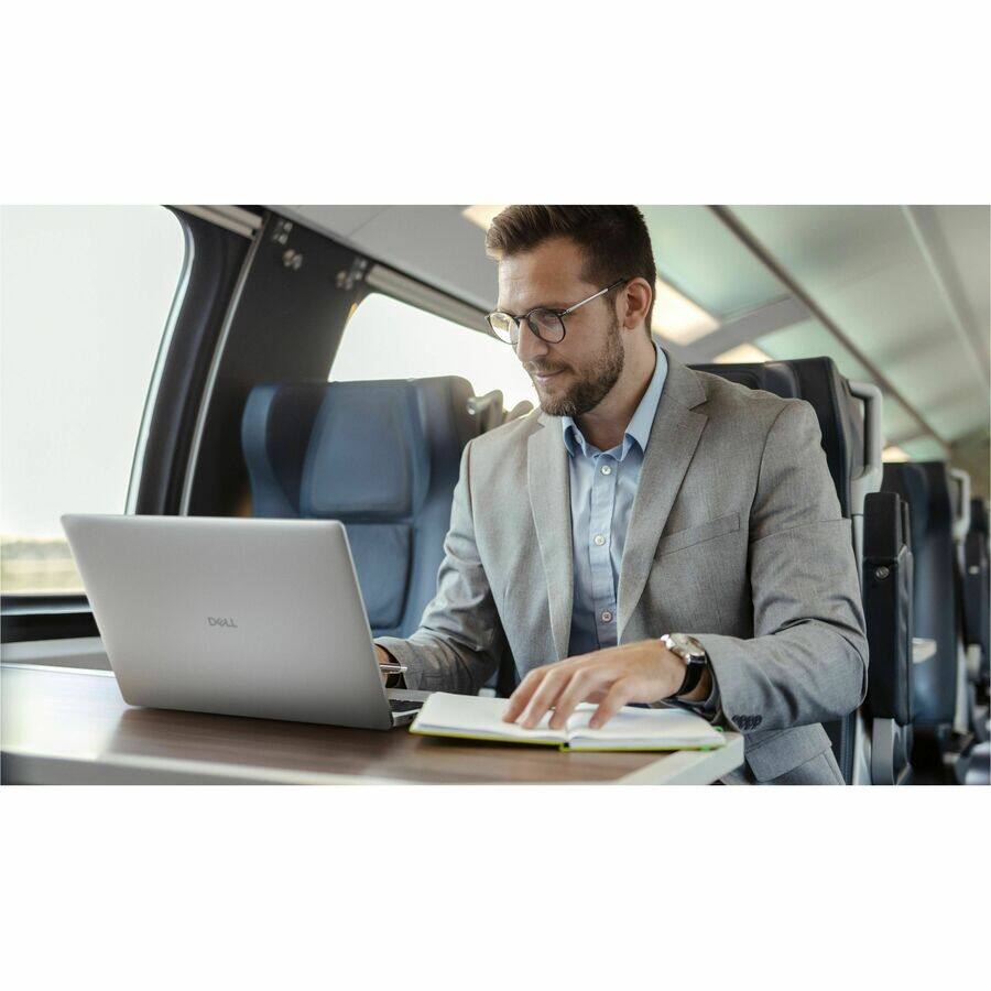 Alt View 3. Dell - Dell Pro 16 PC16255 16" Copilot+ PC Notebook - Full HD Plus - 60 Hz - AMD Ryzen AI 7 350 - 16 GB - 512 GB SSD - English - Platinum Silver.