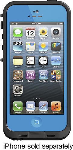  LifeProof - Case for Apple® iPhone® 5 and 5s - Blue