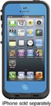 Front Standard. LifeProof - Case for Apple® iPhone® 5 and 5s - Blue.
