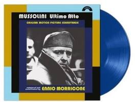 Ennio Morricone - Mussolini Ultimo Atto (Original Soundtrack) - Limited Blue Colored Vinyl - VINYL LP