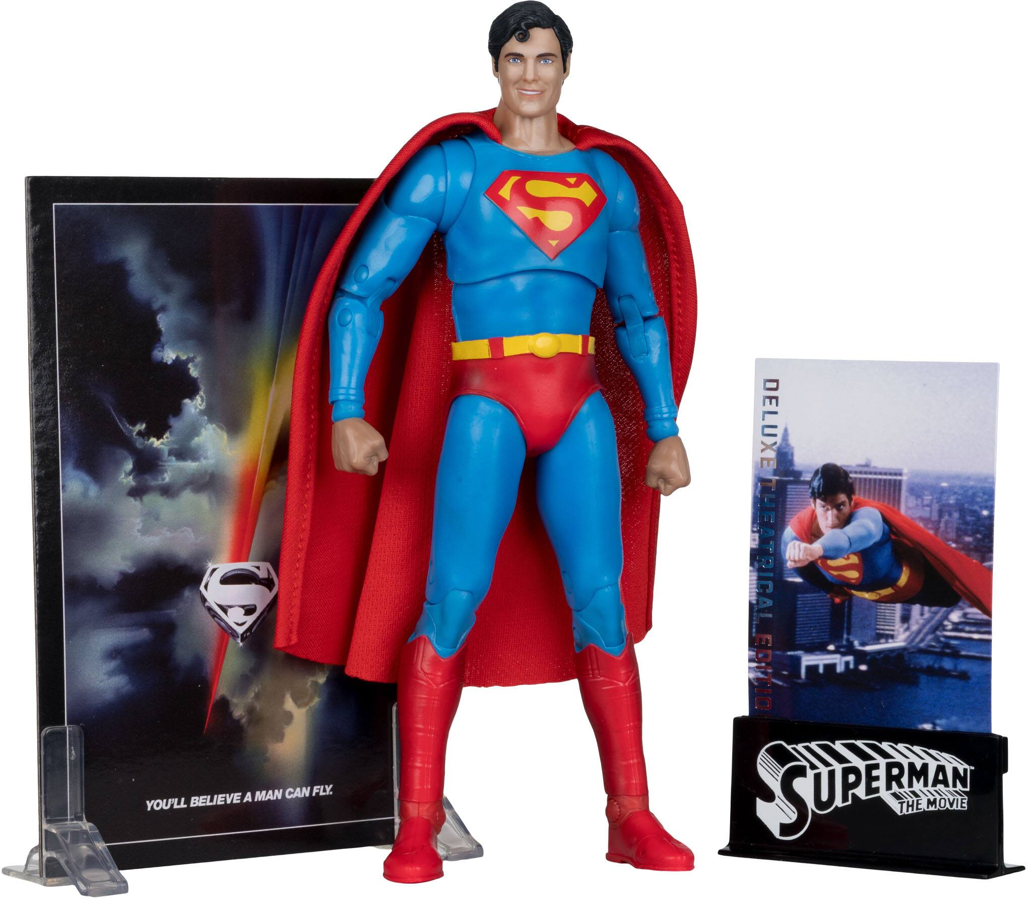 You'll Believe a Man Can Fly. Deluxe Theatrical 01203 Superman The Movie