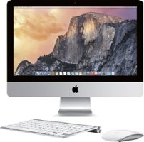 Apple - Geek Squad® Certified Refurbished 21.5" iMac All-in-One Computer - 8GB Memory - 1TB Hard Drive - White - Front_Zoom