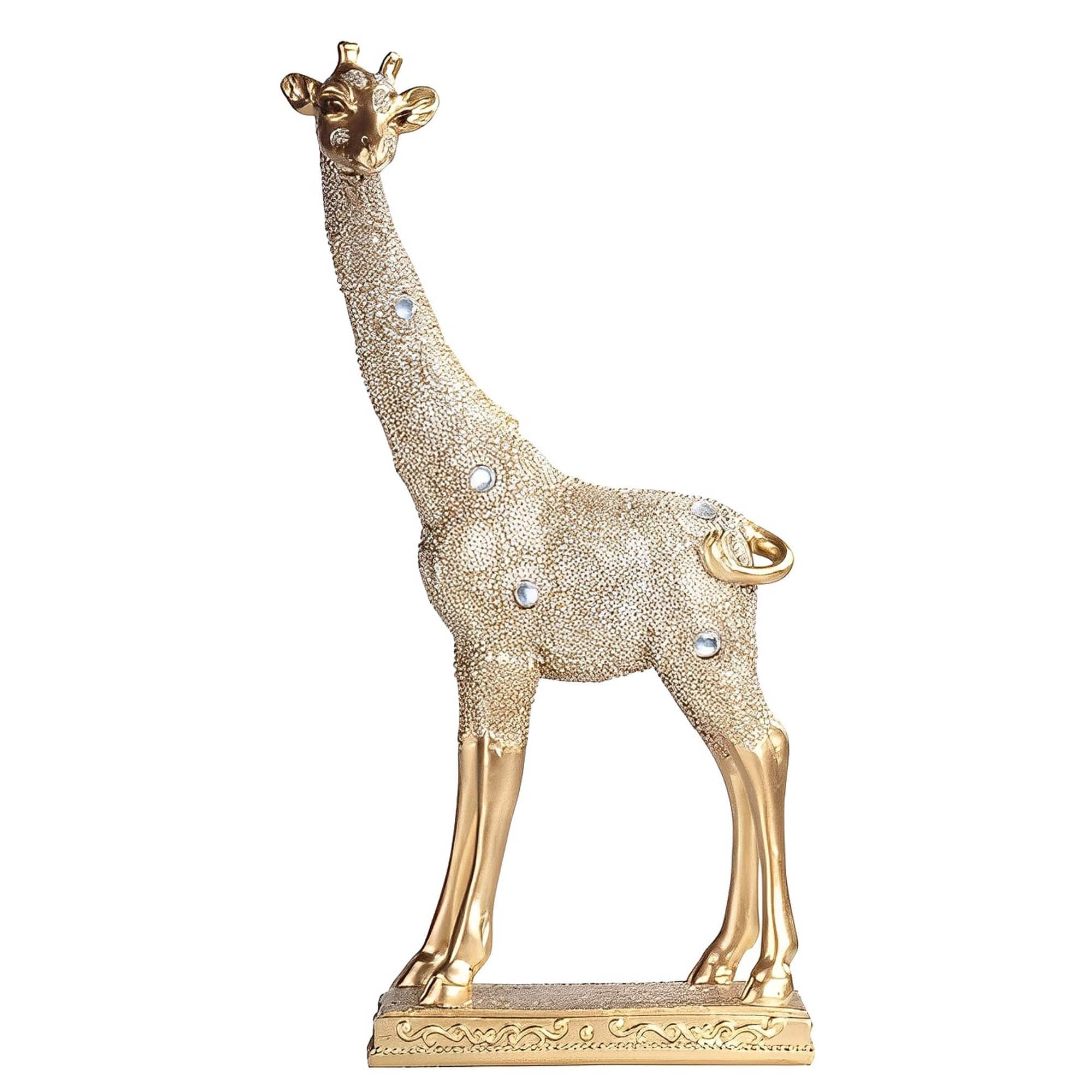 FC Design - 10"H Baby Giraffe Figurine in Finish Computer Desk Tabletop Home Decor Gift - Multi-Color