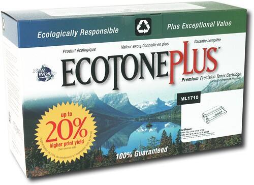 Angle Standard. EcoTonePlus - Toner Cartridge for Compatible Model 1710.