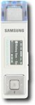 Front Standard. Samsung - 1GB* MP3 Player - White.