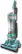 Angle Standard. Euro-Pro - Infinity HEPA Bagless Upright Vacuum - Blue.