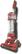 Angle Standard. Euro-Pro - Infinity HEPA Bagless Upright Vacuum - Red.