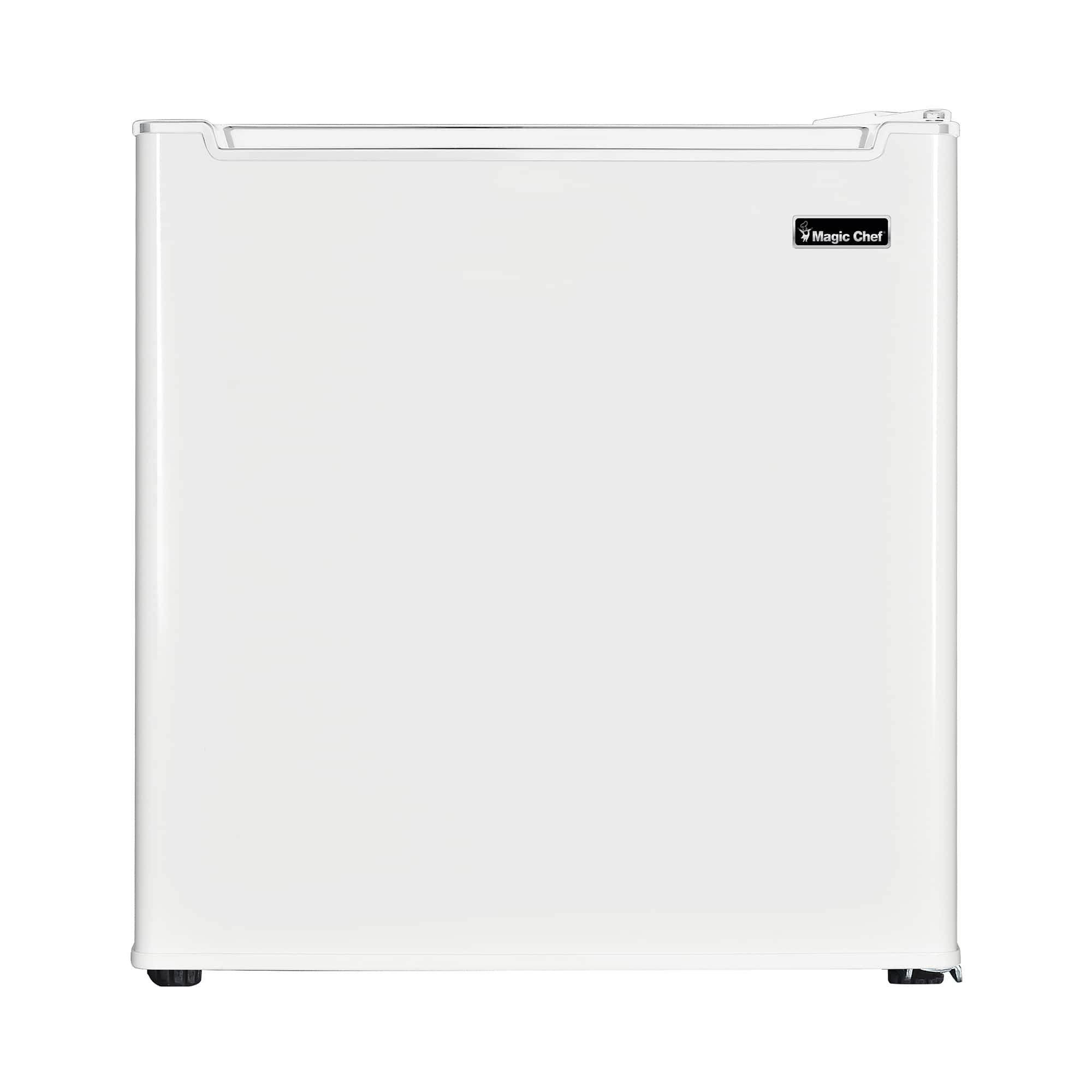 Magic Chef - 1.7 cu. ft. Mini Fridge with Freezer - White