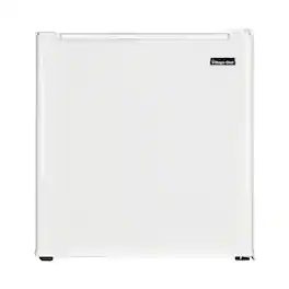 Magic Chef - 1.7 cu. ft. Mini Fridge with Freezer - White