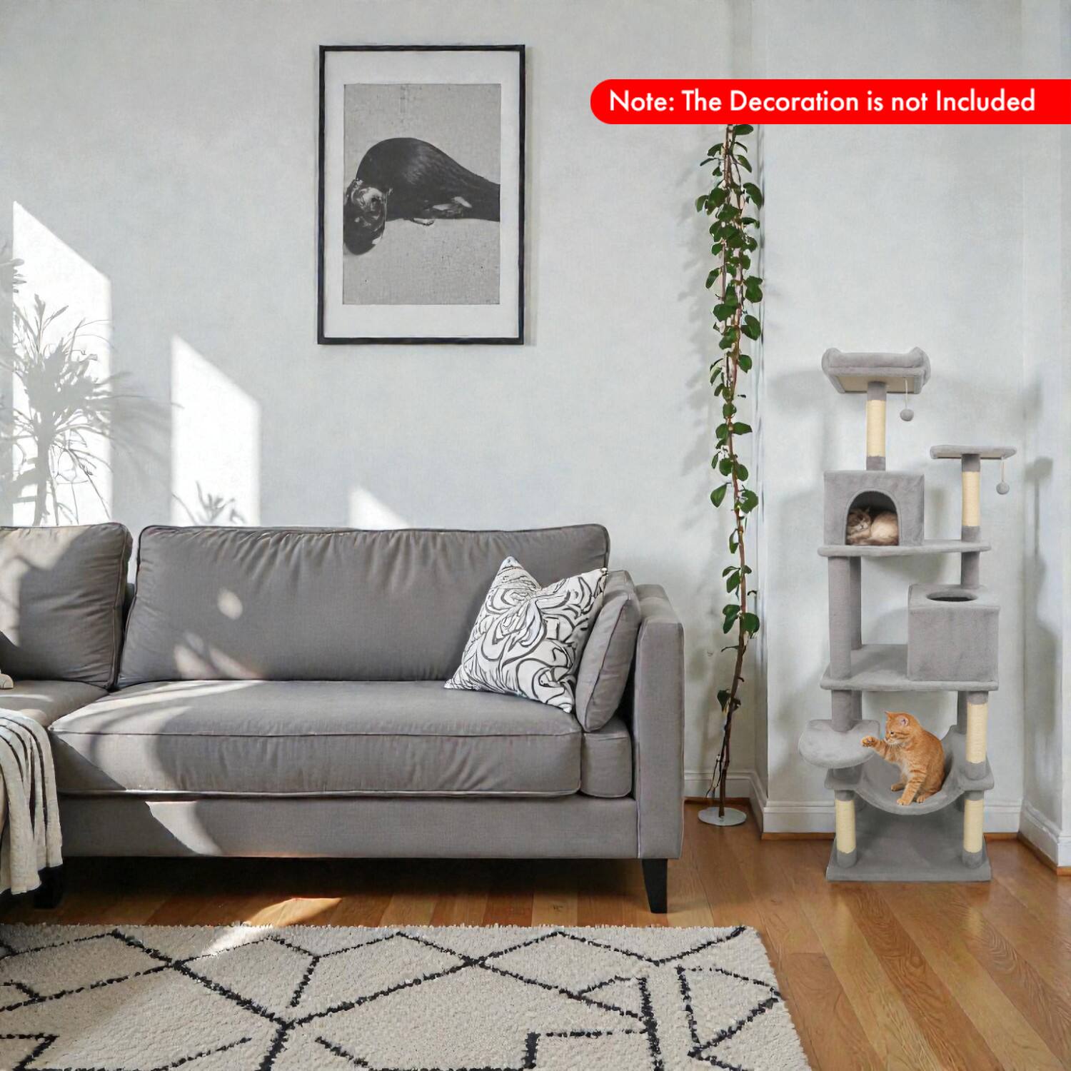 Note: The Decoration is not Included