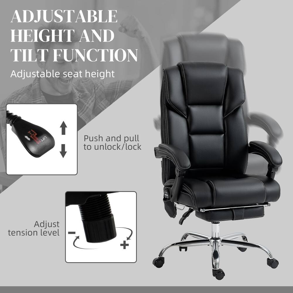 ADJUSTABLE HEIGHT AND TILT FUNCTION  
Adjustable seat height  

Push and pull to unlock/lock  

Adjust tension level