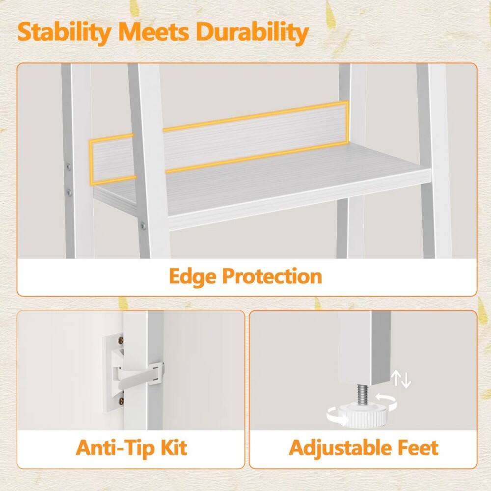 Stability Meets Durability  
Edge Protection  
Anti-Tip Kit  
Adjustable Feet