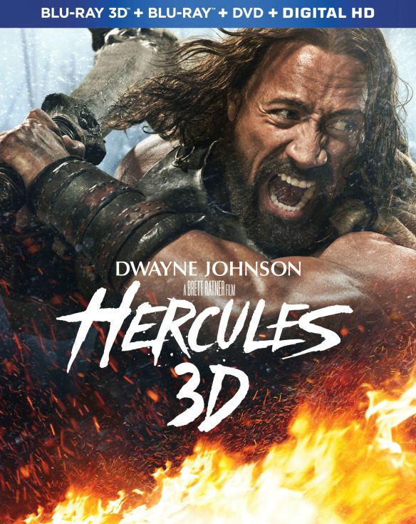  Hercules 3D [Unrated] [3 Discs] [Includes Digital Copy] [3D] [Blu-ray/DVD] [Blu-ray/Blu-ray 3D/DVD] [2014]