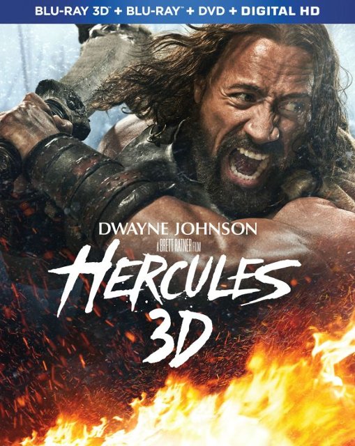 Front Standard. Hercules 3D [Unrated] [3 Discs] [Includes Digital Copy] [3D] [Blu-ray/DVD] [Blu-ray/Blu-ray 3D/DVD] [2014].