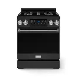Gordon Ramsay Series by Thor Kitchen 4.55 Cu. Ft Freestanding Liquid Propane Gas Range with Stainless Steel Hardware - Black