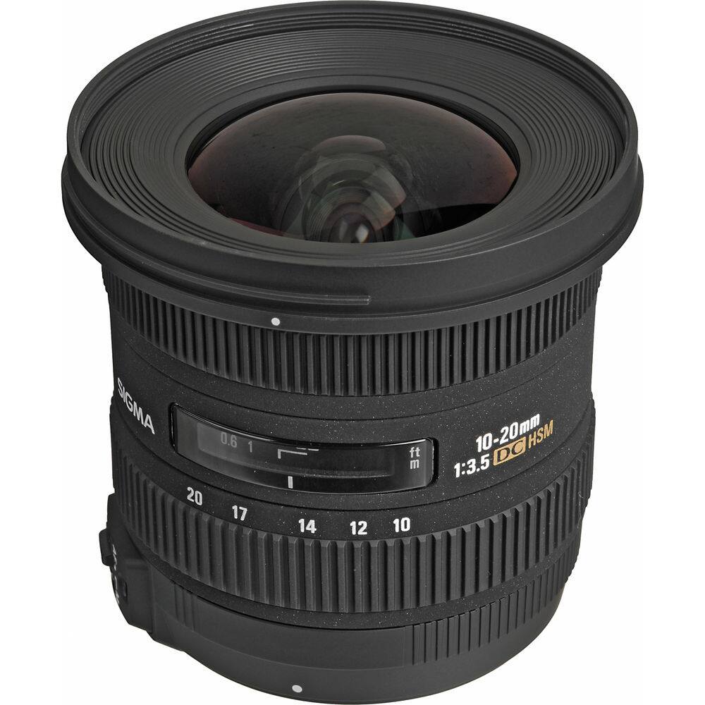 SIGMA 10-20mm 1:3.5 DC HSM  
0.6 1 20 17 14 12 ft m 10-20mm