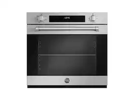 Bertazzoni - 30" Master Series 4.8 Cu. Ft. Single Convection Wall Oven - Stainless Steel