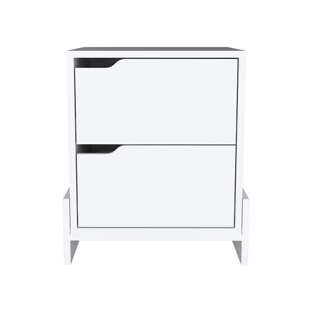Treevol Furniture - Nightstand Brookland, Bedroom - White