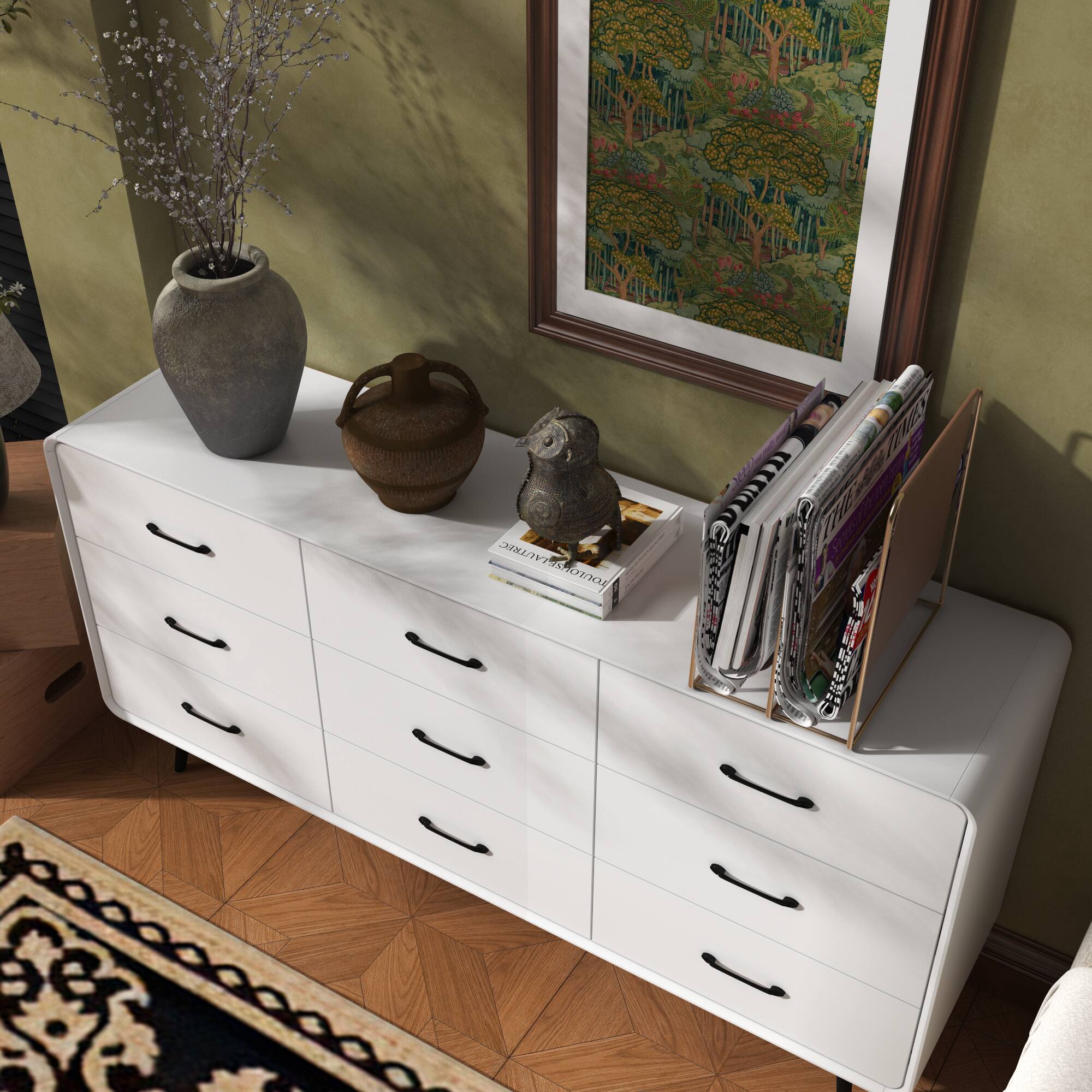 The text on the image is "DIMENSIONS".