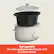 6qt capacity
For cooking big batches of soups, chili or a roast chicken