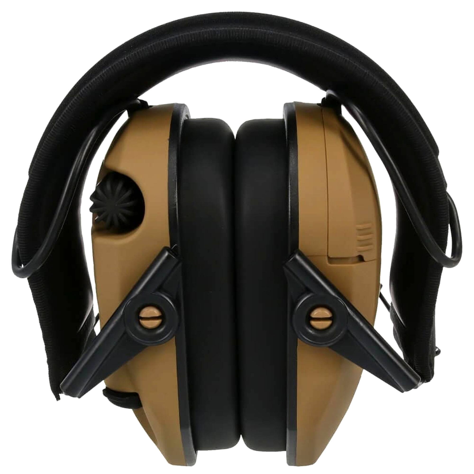 Alt View 2. Walkers - Walker's Razor Slim Electronic Muffs (Battle Brown) - Brown.