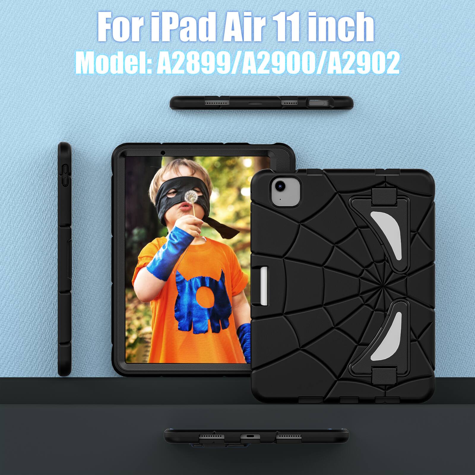 For iPad Air 11 inch  
Model: A2899/A2900/A2902
