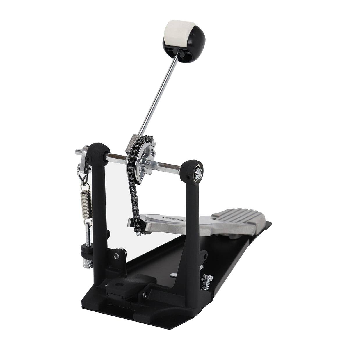 Left. Gibraltar Hardware - 5000 Series Chain Drive Bass Drum Pedal, with Single Chain Mechanism, G Style Fast Touch Footboard.