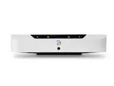 Front. Bluesound - Powernode Edge Streaming Amplifier - White.